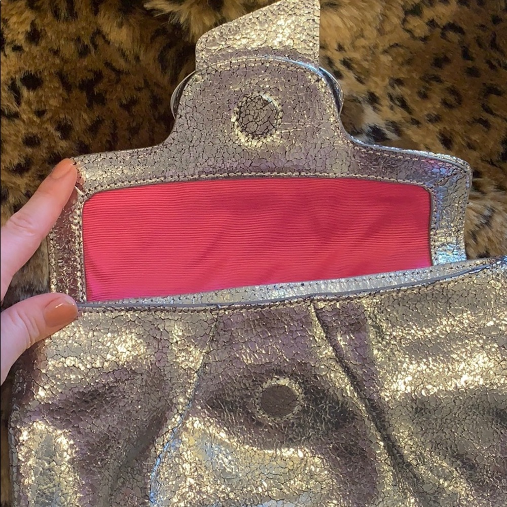 Juicy Couture Silver Clutch NEW - Picture 6 of 8